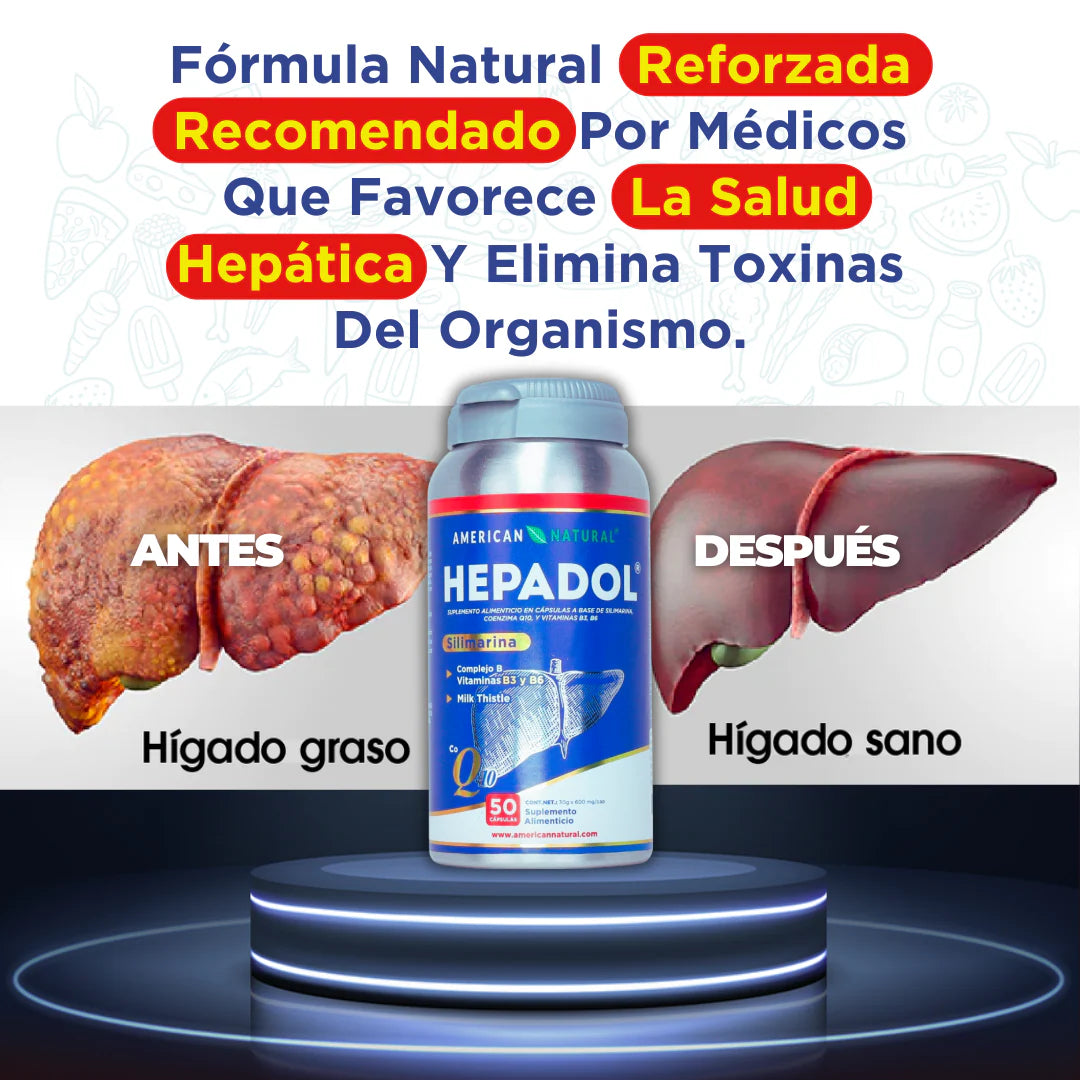 HEPADOL SILIMARINA + Q10 CAPSULAS X50 AMERICAN NATURAL