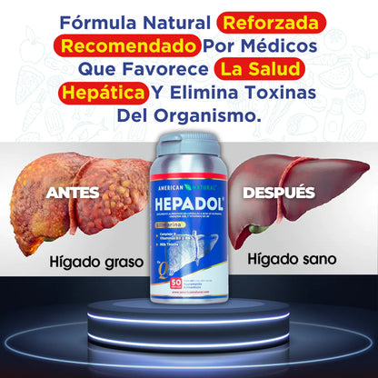 HEPADOL SILIMARINA + Q10 CAPSULAS X50 AMERICAN NATURAL